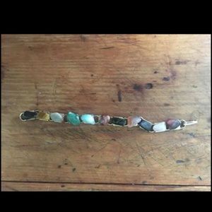 Vintage gemstone bracelet
